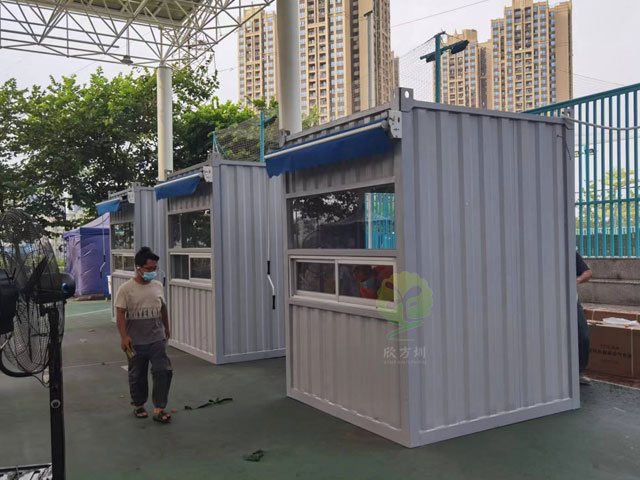 不锈钢核酸检测亭流动采样点工作站