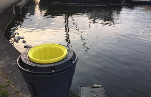 海上垃圾桶Seabin在英国首次被大规模商用