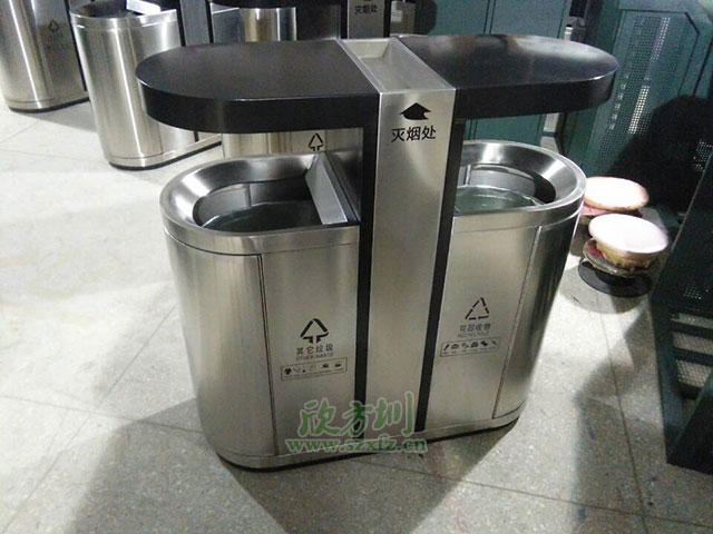 铜川市更换安装500余个多功能果皮箱