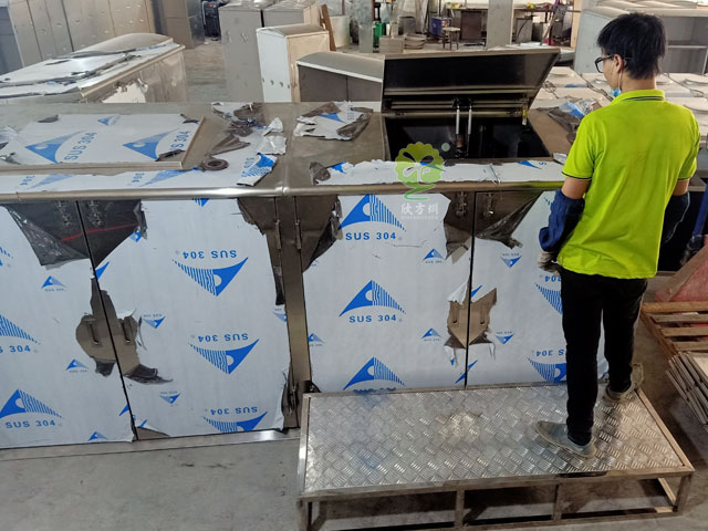 不锈钢社区垃圾收集站垃圾分类收集亭