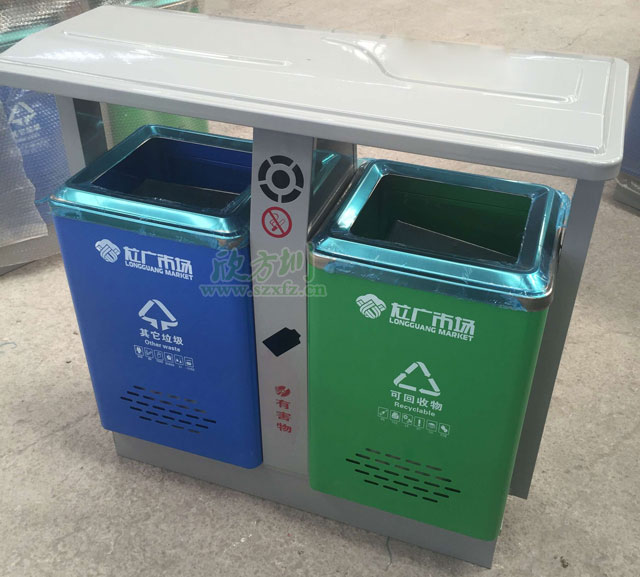 华体会com
户外钢制环保分类垃圾桶生产车间图